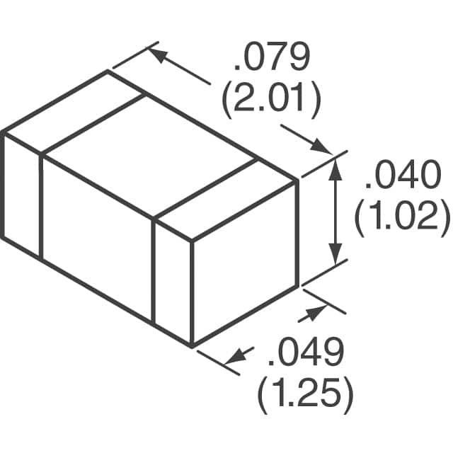 08052U101GAT2A KYOCERA AVX  Condensadores cerámicos